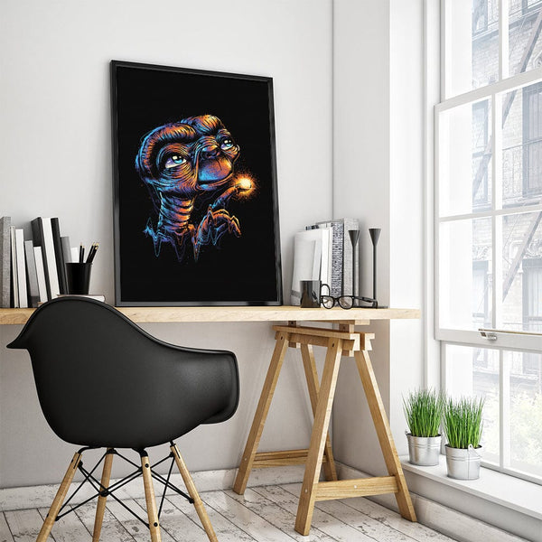 Colorful Visitor Posters by Glitchy Gorilla - Pixel Empire