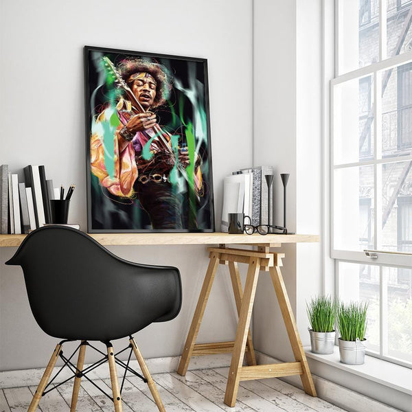 Jimi Hendrix Posters by Dmitry Belov - Pixel Empire