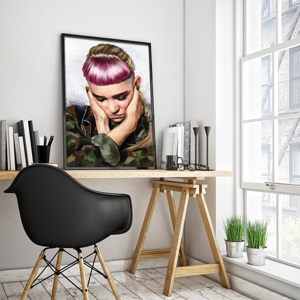 Grimes Posters by Dmitry Belov - Pixel Empire