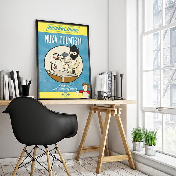 Nuka Chemist Posters by UpIsNotJump - Pixel Empire