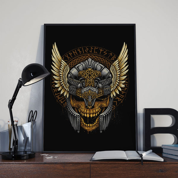 God Of Thunder Posters by Glitchy Gorilla - Pixel Empire