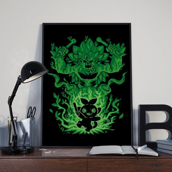The Grass Gorilla Within Posters by Techranova - Pixel Empire