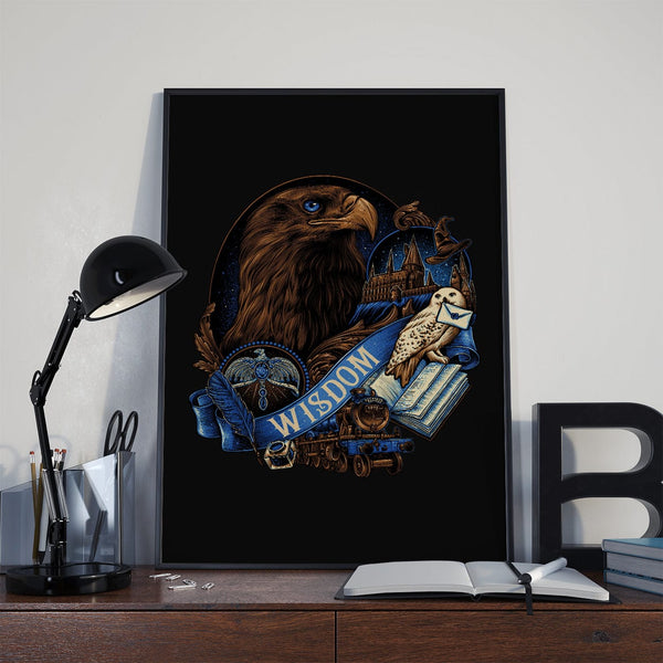House Of Wisdom Posters by Glitchy Gorilla - Pixel Empire