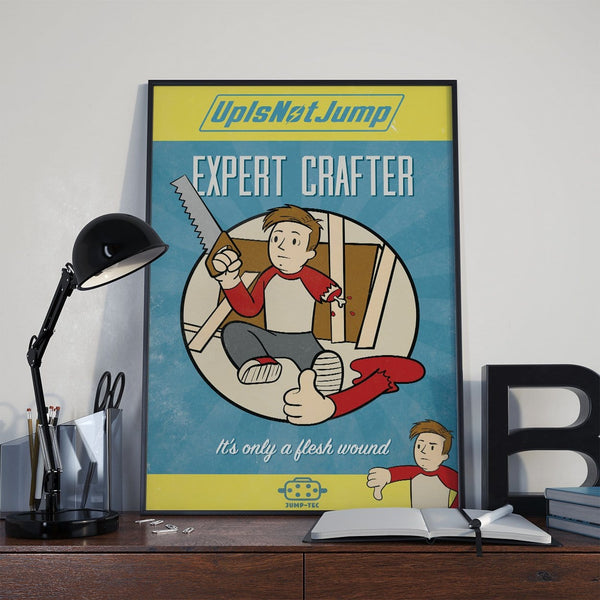 Expert Crafter Posters by UpIsNotJump - Pixel Empire