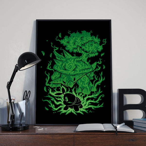 The Grass Turtle Within Posters by Techranova - Pixel Empire