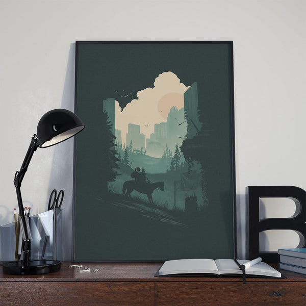 Ellie and Dina Posters by Brandon Meier - Pixel Empire