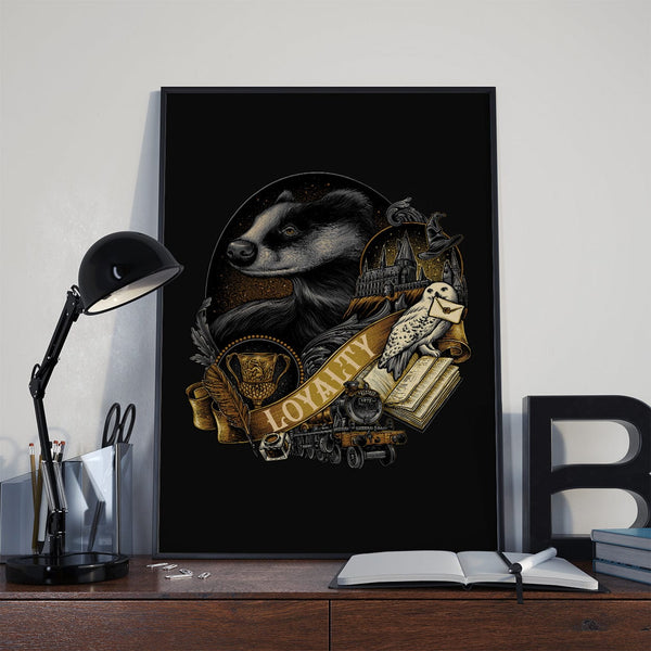 House Of Loyalty Posters by Glitchy Gorilla - Pixel Empire