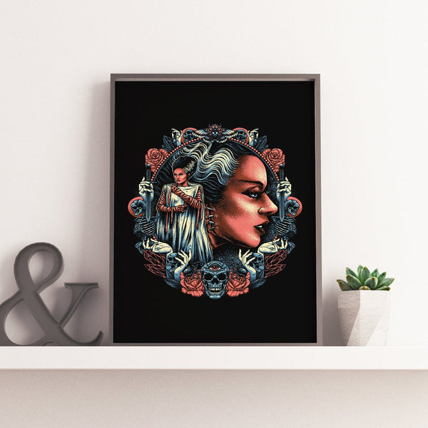 The Bride Of The Monster Posters by Glitchy Gorilla - Pixel Empire