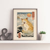 Catzilla Ukiyo-e Posters by Vincent Trinidad - Pixel Empire