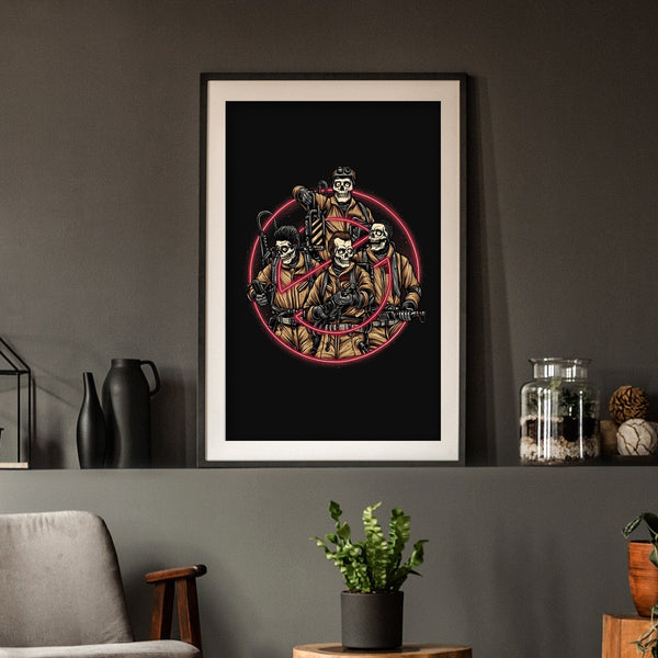 Busted Ghosts Posters by Glitchy Gorilla - Pixel Empire