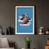 My Head Is Always In The Clouds Posters by Louis Roskosch - Pixel Empire
