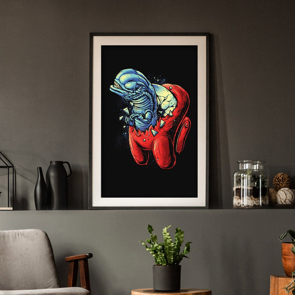 Bursting Impostor Posters by Glitchy Gorilla - Pixel Empire