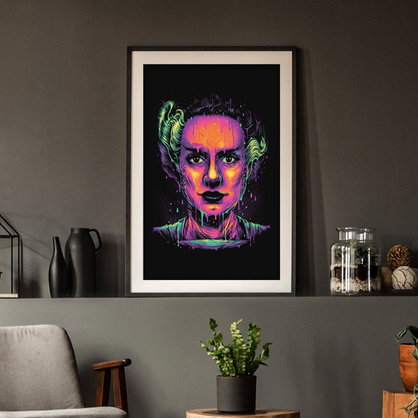 Bride's Meltdown Posters by Glitchy Gorilla - Pixel Empire