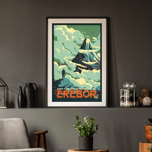 Visit Erebor Posters by Mathiole - Pixel Empire
