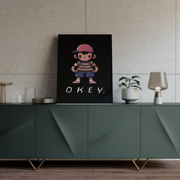 Okey Posters by Louis Roskosch - Pixel Empire