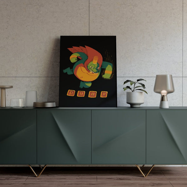 King K. Rool Dunk Mania Posters by Louis Roskosch - Pixel Empire