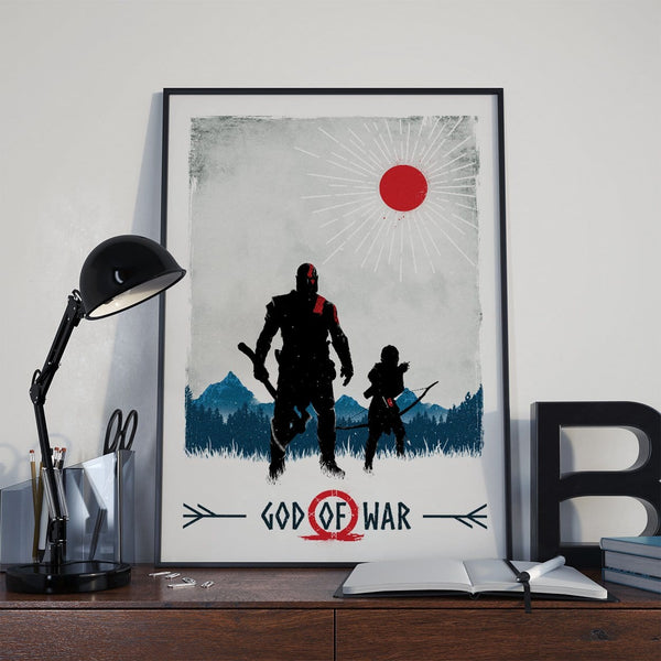 God Of War Posters by Geeky Ninja - Pixel Empire
