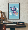 Gameboy Folks Posters by Ilustrata - Pixel Empire