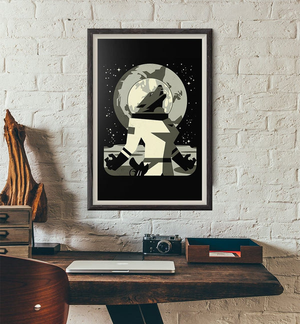 Werewolf in the Moon Posters by Javi Ramos - Pixel Empire