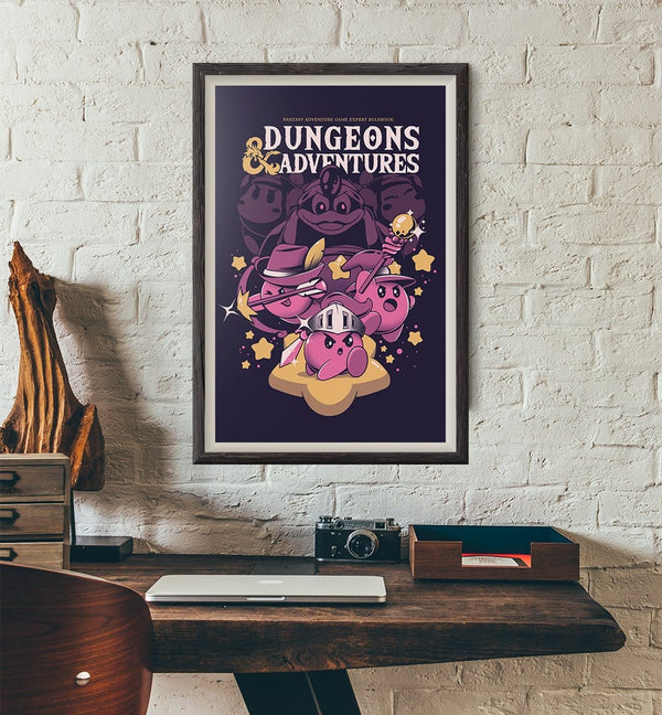 Dungeons and Adventures Posters by Ilustrata - Pixel Empire
