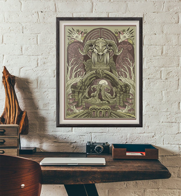 Pan Labyrinth - Guillermo del Toro Limited Print Posters by Beverly Arce - Pixel Empire