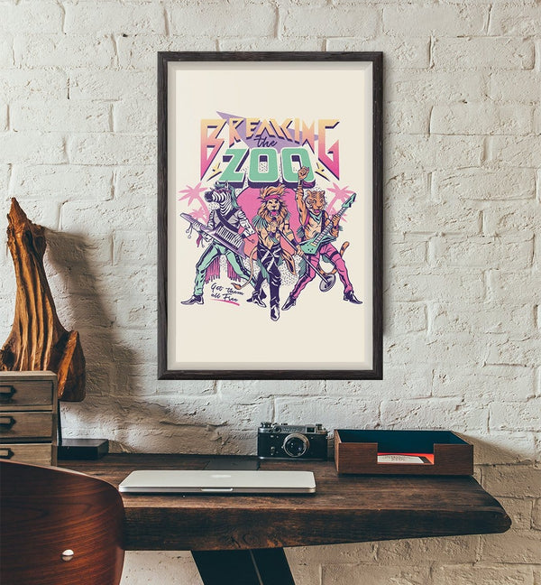 Breaking the Zoo Posters by Ilustrata - Pixel Empire
