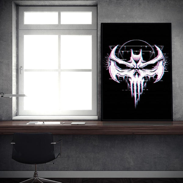 Batskull Posters by StudioM6 - Pixel Empire