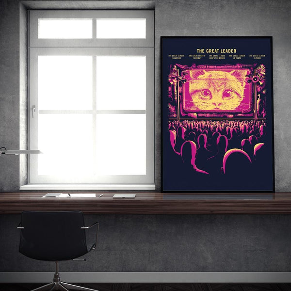Great Leader Posters by Javi Ramos - Pixel Empire
