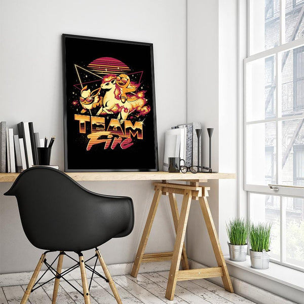 Fire Team Posters by Ilustrata - Pixel Empire