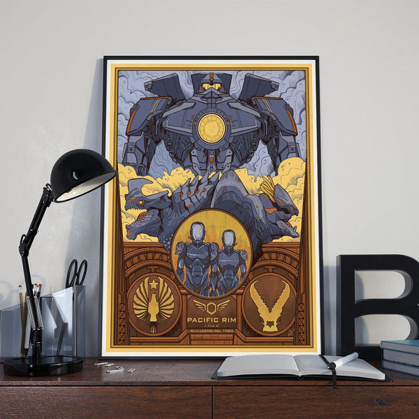 Pacific Rim - Guillermo del Toro Limited Print Posters by Beverly Arce - Pixel Empire