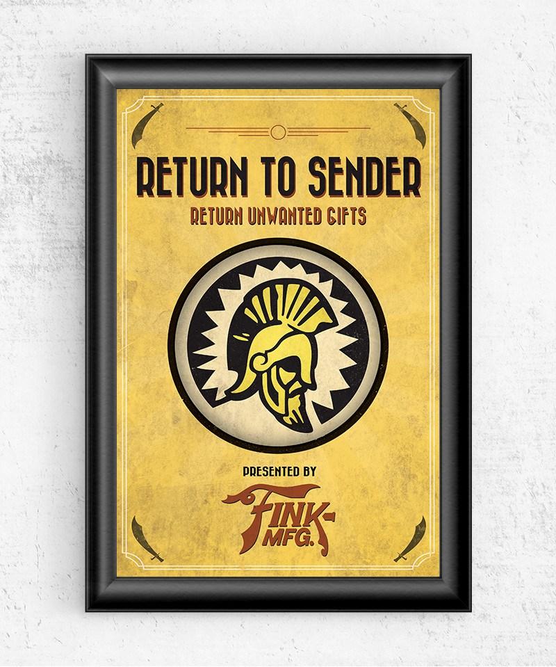 Bioshock Vigor Return to Sender Posters by Dylan West - Pixel Empire