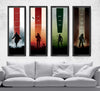 Limited Video Game Series Pick 4 Posters by Dylan West - Pixel Empire