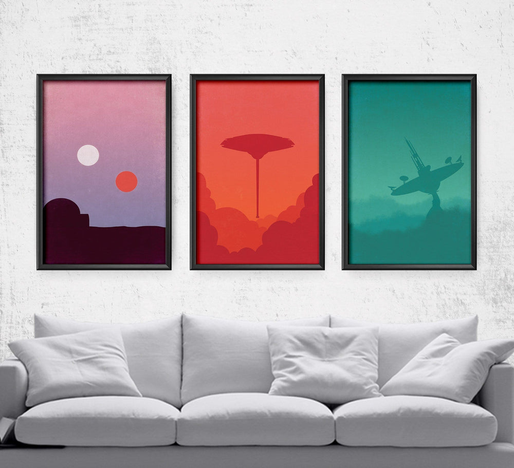 Star Wars Minimalist Series Posters by Dylan West - Pixel Empire