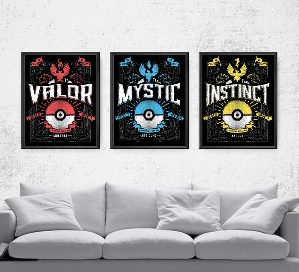 Team Series Posters by Barrett Biggers - Pixel Empire