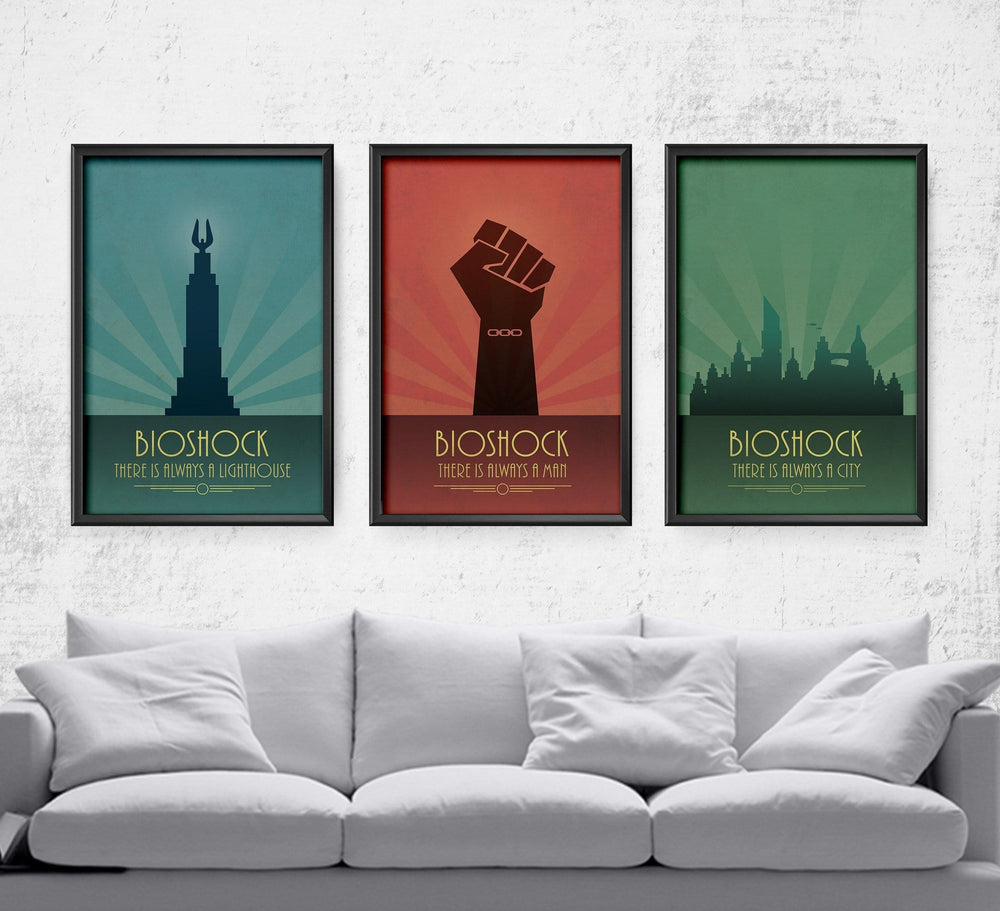 Upsell Bioshock Posters