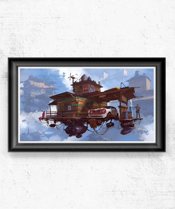 Service Station Posters by Alejandro Burdisio - Pixel Empire