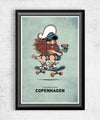 Skateboard Posters by Copenhagen Poster - Pixel Empire