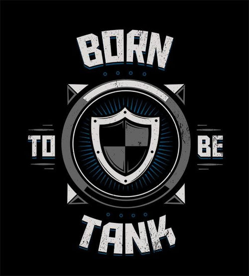 Born To Be Tank T-Shirts by Typhoonic - Pixel Empire