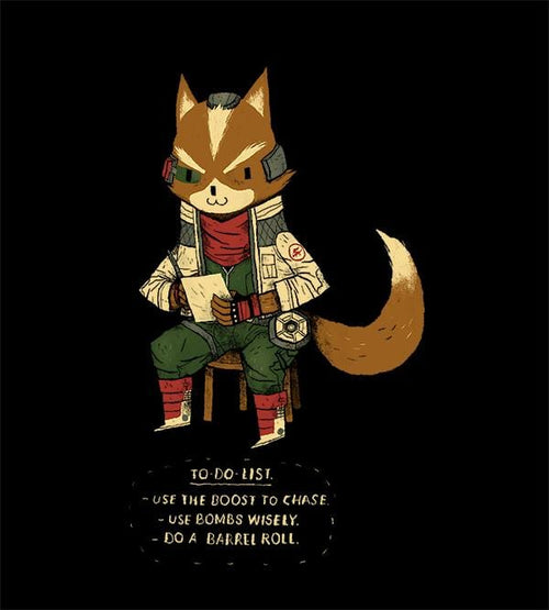 Fox To Do List Hoodies by Louis Roskosch - Pixel Empire