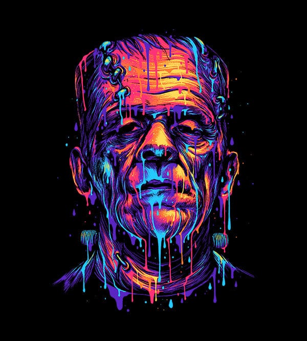 Monster Meltdown T-Shirts by Glitchy Gorilla - Pixel Empire