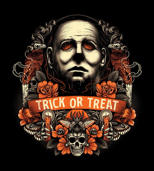 Symbol Of Halloween T-Shirts by Glitchy Gorilla - Pixel Empire