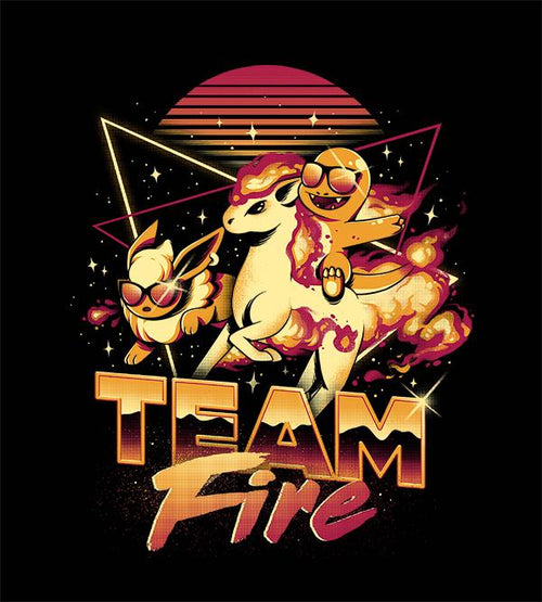 Fire Team T-Shirts by Ilustrata - Pixel Empire