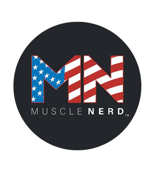 American Flag Muscle Nerd T-Shirts by Muscle Nerd - Pixel Empire