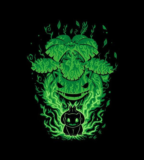 The Grass Saur Within T-Shirts by Techranova - Pixel Empire