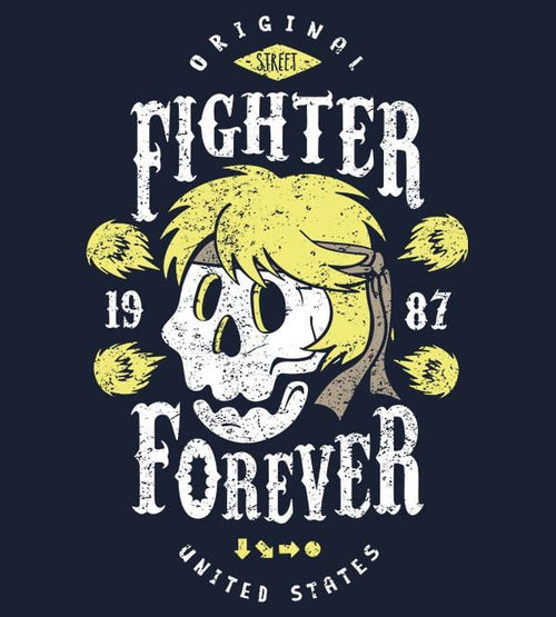 Fighter Ken Forever T-Shirts by Olipop - Pixel Empire