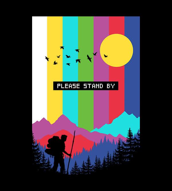 Life In Technicolor T-Shirts by Grant Shepley - Pixel Empire