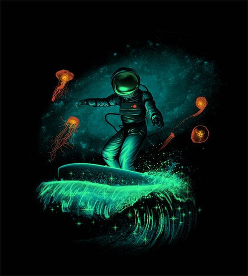 Space Surfer Hoodies by Vincent Trinidad - Pixel Empire