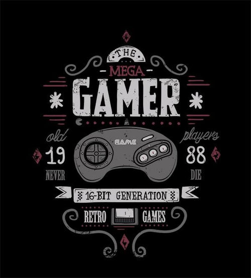 Mega Gamer T-Shirts by Typhoonic - Pixel Empire