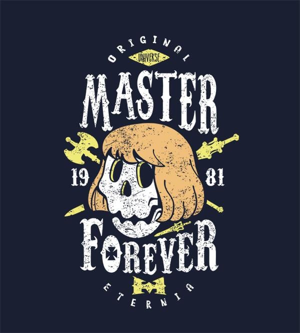 Master Forever T-Shirts by Olipop - Pixel Empire