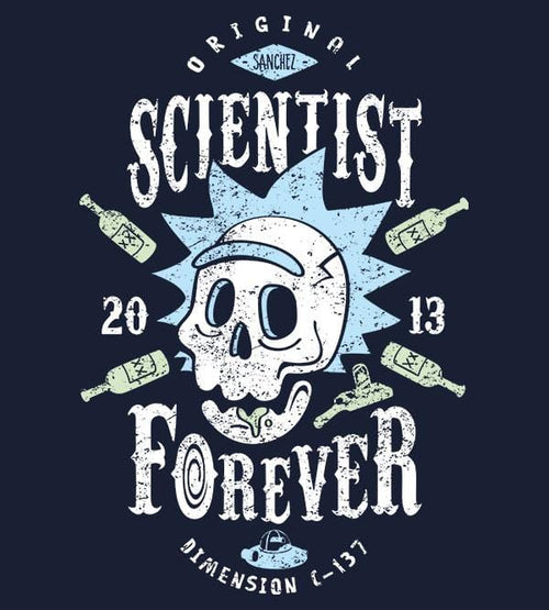 Scientist Forever T-Shirts by Olipop - Pixel Empire